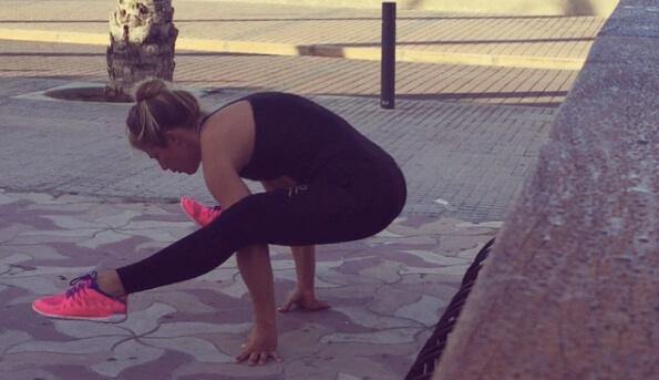 Nina Curtis Winter Training Session