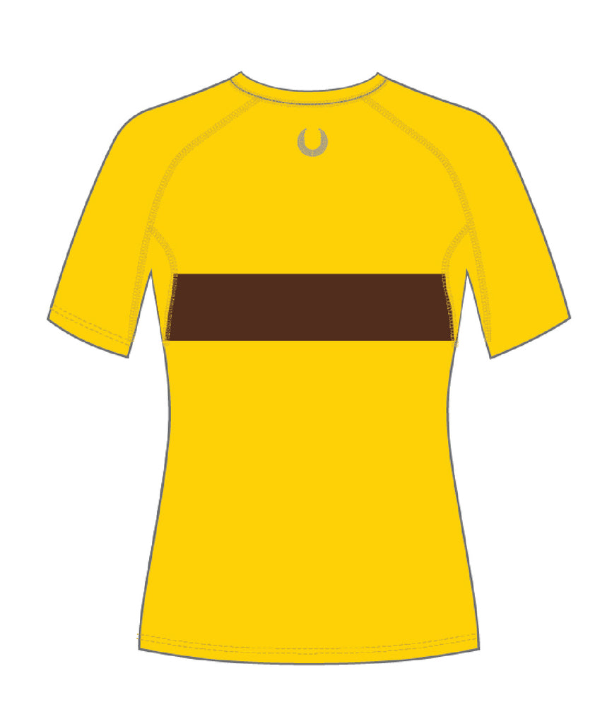 Women's ESR Theta Competition Training T-Shirt SS - Yellow