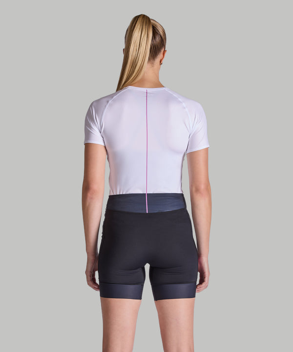 Women's 776BC Training T-Shirt SS - White/Endorphin