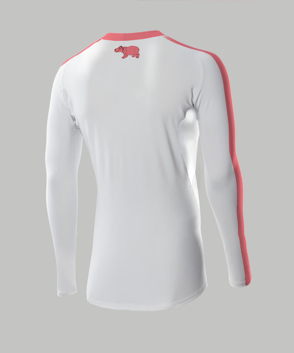 Men's Leander Athlete Kit Winter Base Layer LS - White