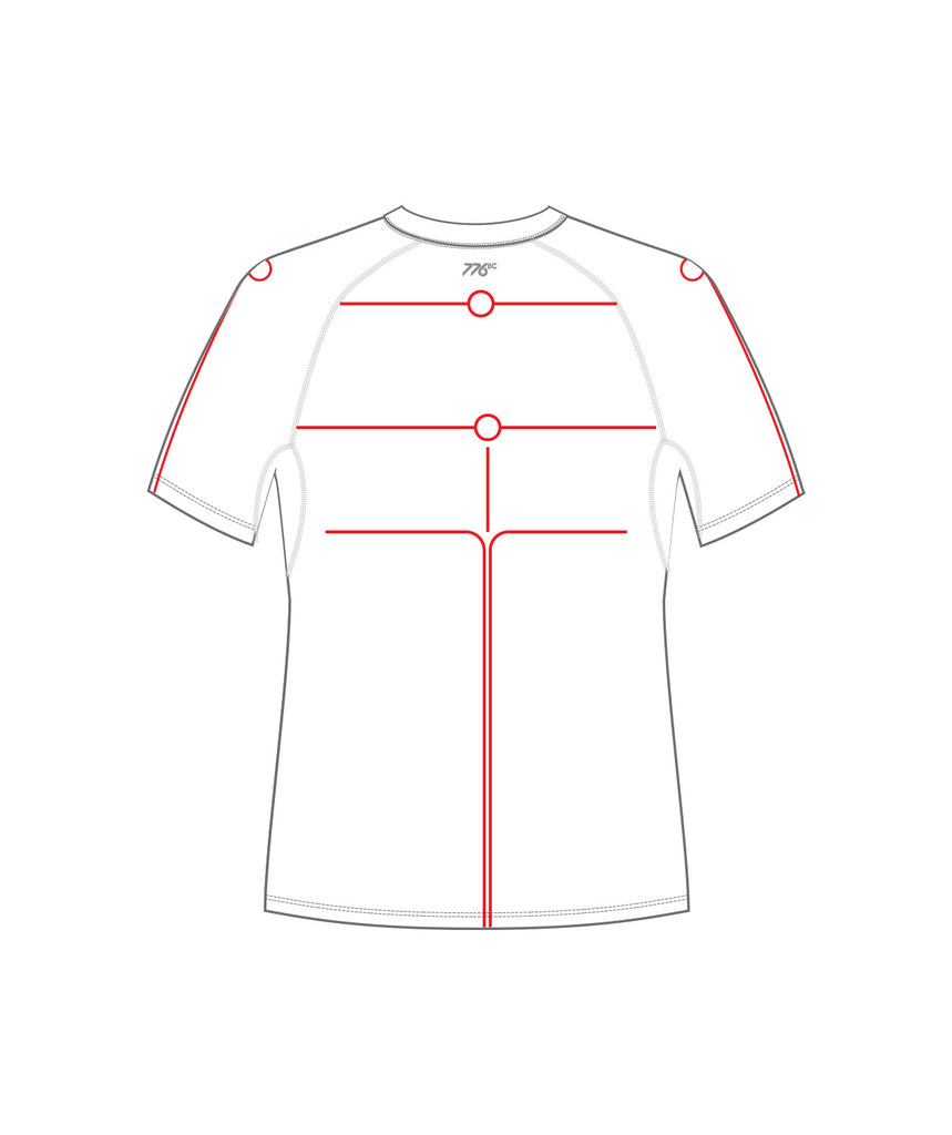 Men's St George Motion Base Layer SS - White