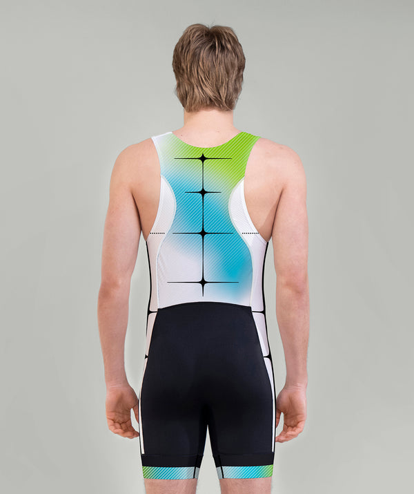 Men's Motion Pro Unisuit - Vivid/Green Aqua