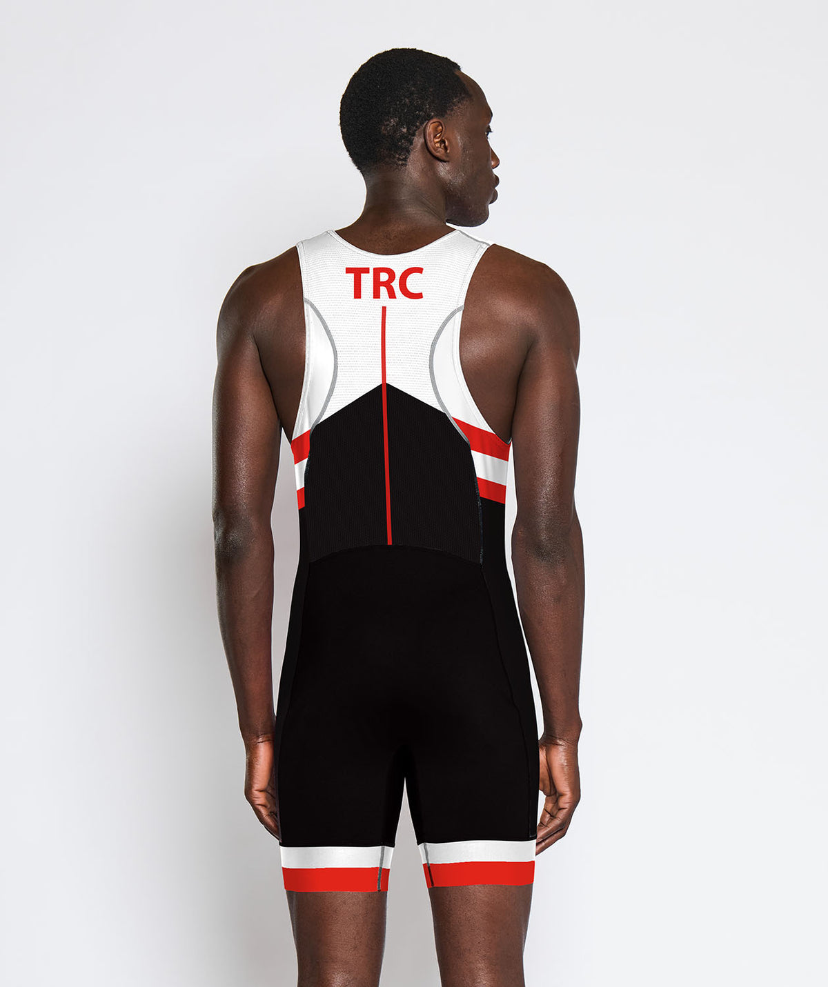Men's Torrens Rowing Club Pro Unisuit - White/Red