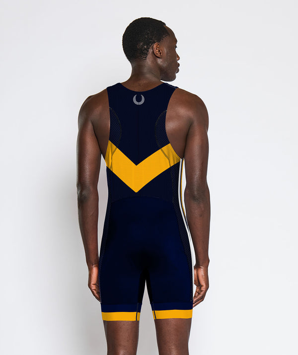 Men's Townsville and James Cook University Pro Unisuit - Navy/Yellow