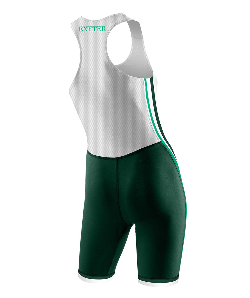 Women's Exeter University Pro Unisuit - White/Green