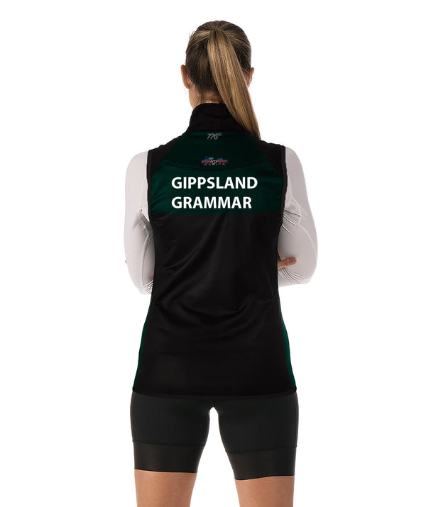 Women's Gippsland Grammar Stratus Vest - Black