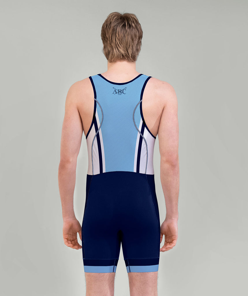 Men's Abbotsford Rowing Club Pro Unisuit - Blue/White
