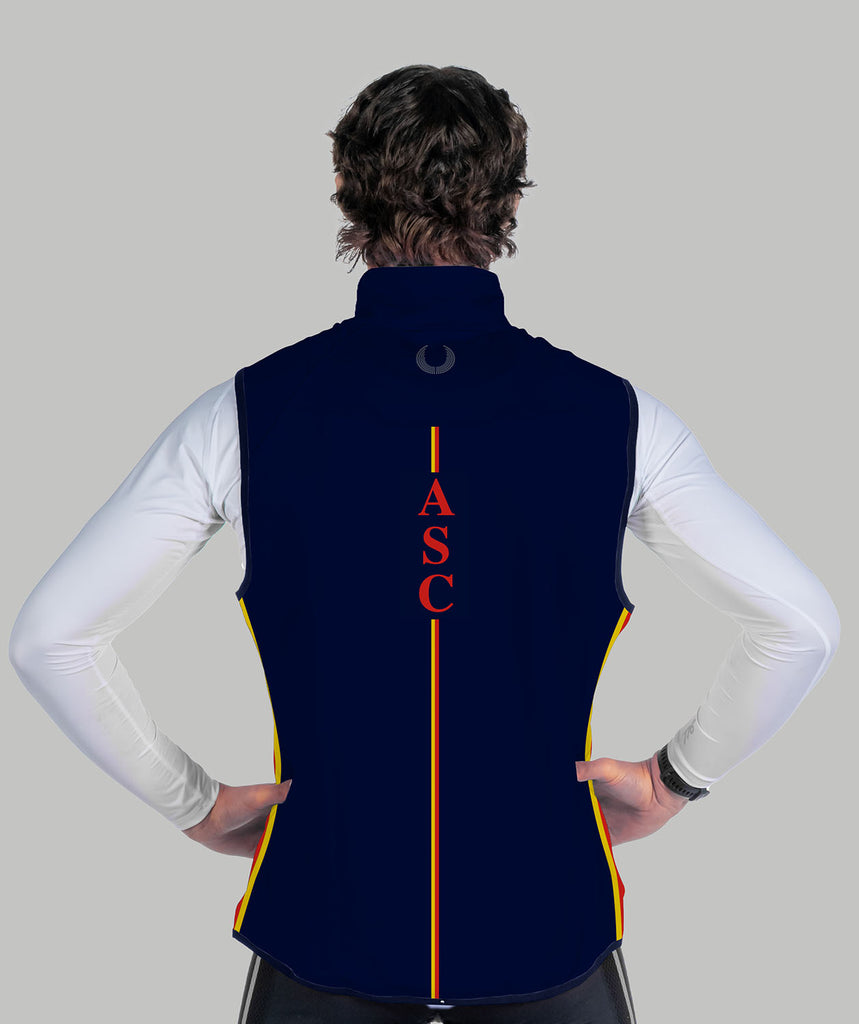 Men's Adelaide Sculling Club Stratus Vest - Navy
