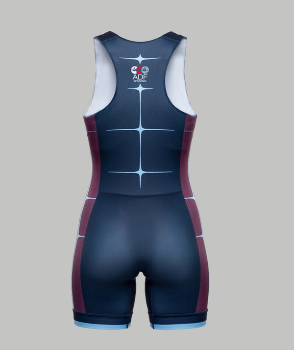 Men's ADF Rowing Training Pro Unisuit - Navy/Purple