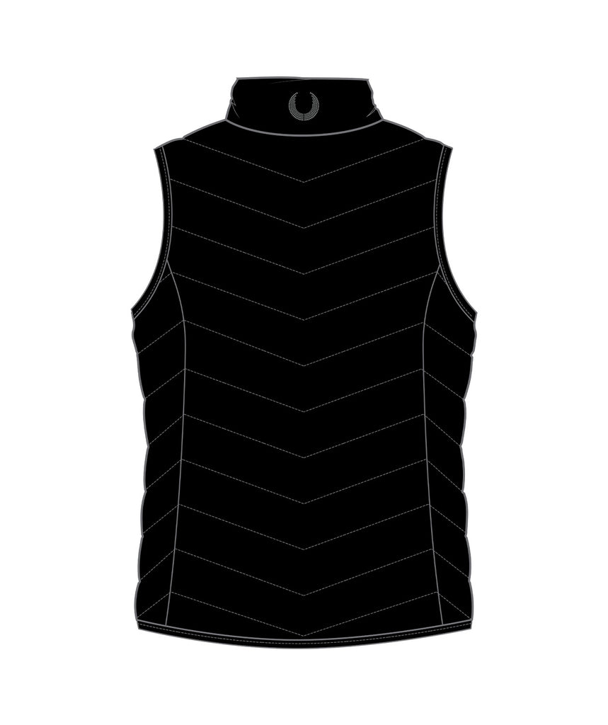 Women's Ashburton Rowing Club  Cumulus Puffer Vest - Black