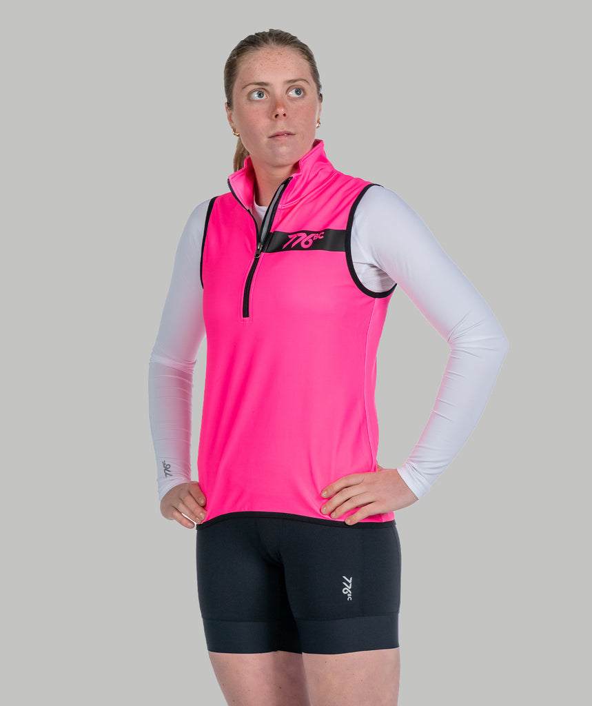 Women's Stratus Vest - Pink/Black