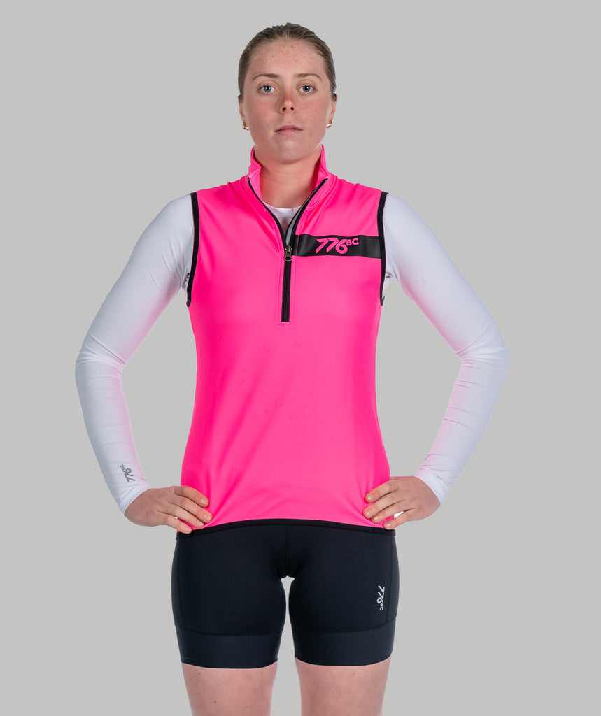 Women's Stratus Vest - Pink/Black