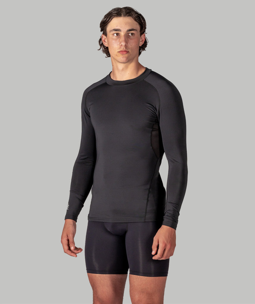 Men's Stratus Winter 2.0 LS Base Layer - Black