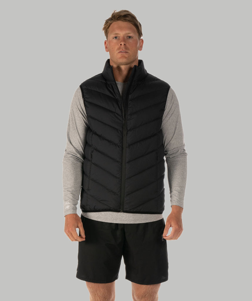 Men's Cumulus Puffer Vest - Black