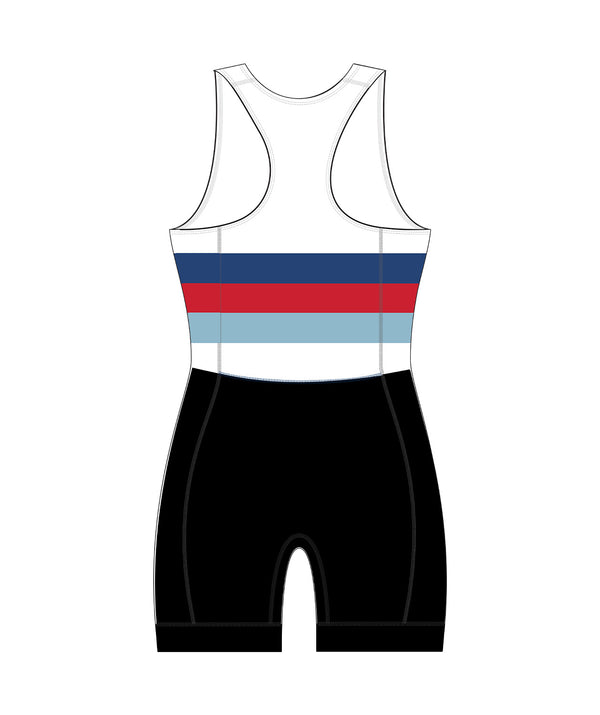 Women's ADF Rowing Pro Unisuit - Red/White/Blue