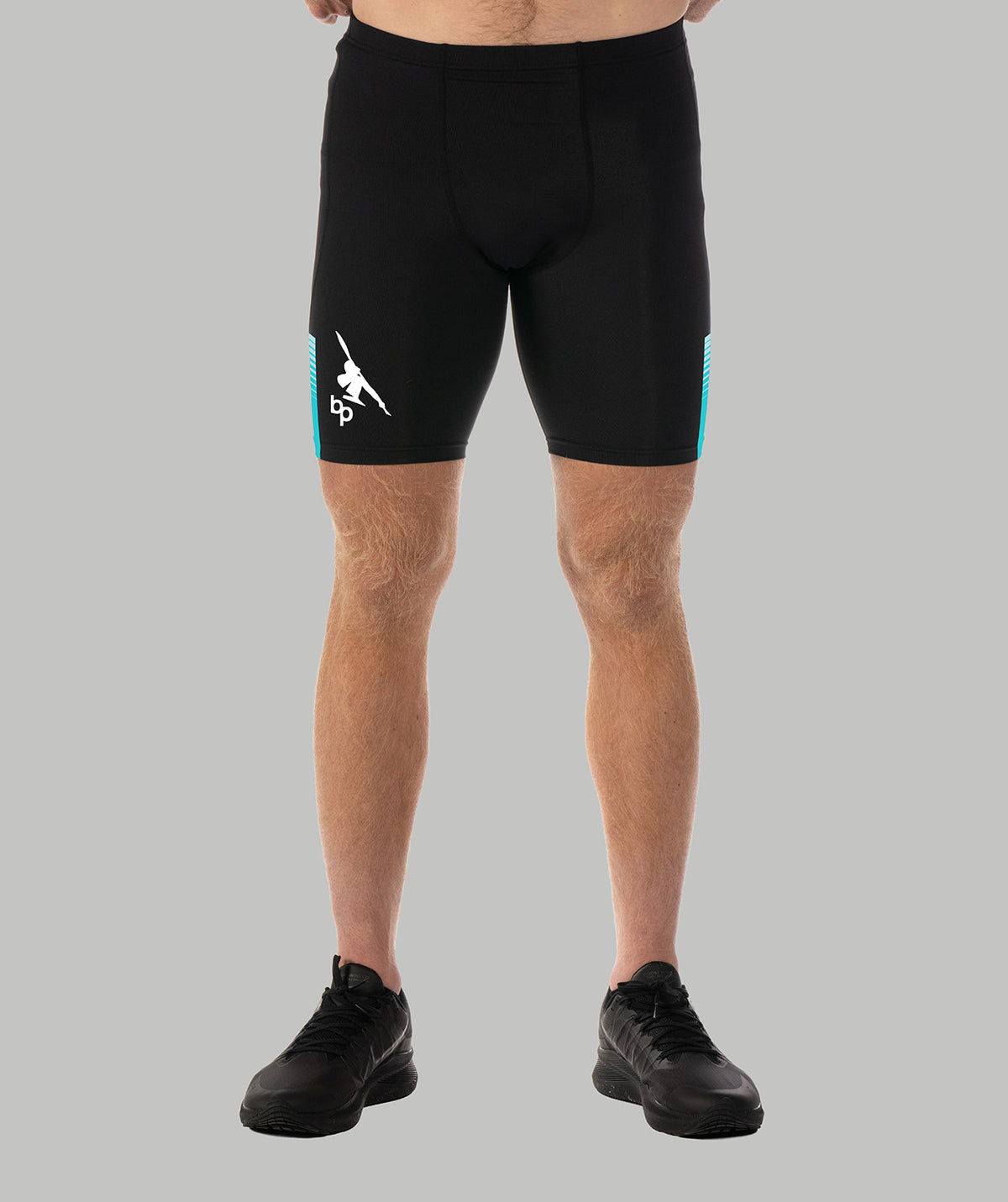 Men's Bayswater Paddlesports Club Streamline Short - Black/Aqua