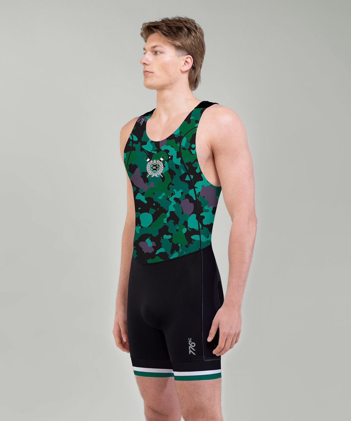 Men's Brisbane Boys College Pro Unisuit - Black/Camo