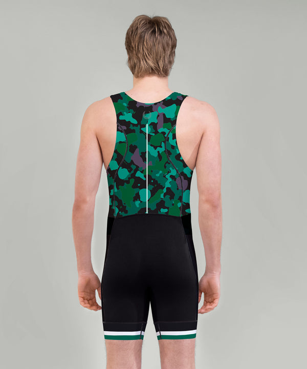 Men's Brisbane Boys College Pro Unisuit - Black/Camo