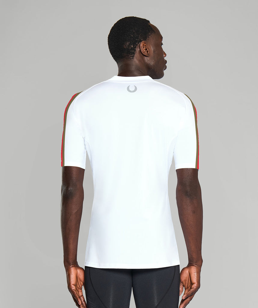 Men's Brisbane Grammarians Base Layer SS - White