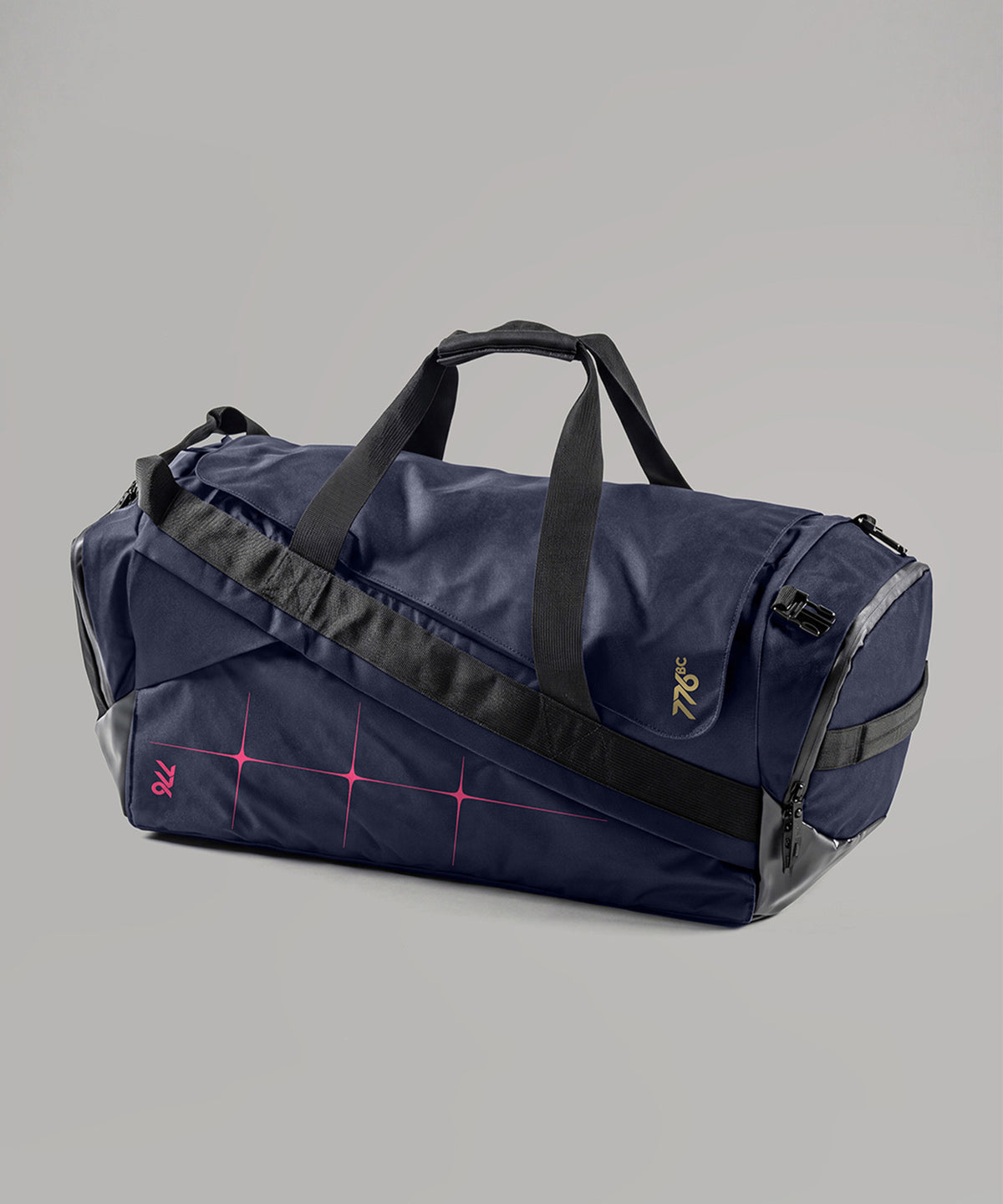 Unisex 776BC Motion Pro Tour Duffel Bag - Dark Navy/Pink