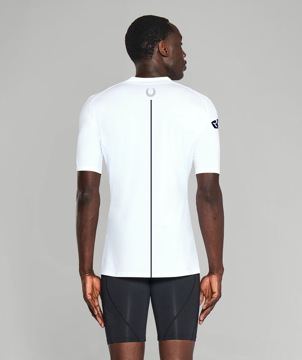 Men's Ruderclub Erlenbach Base Layer SS - White