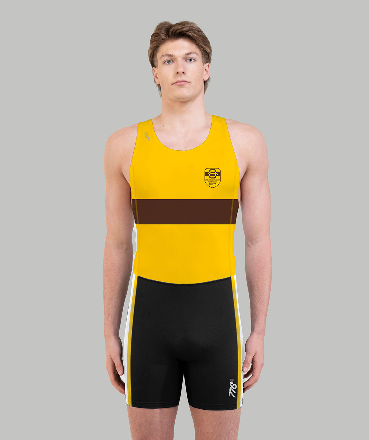 Men's ESR Theta Sprint Unisuit - Black/Yellow