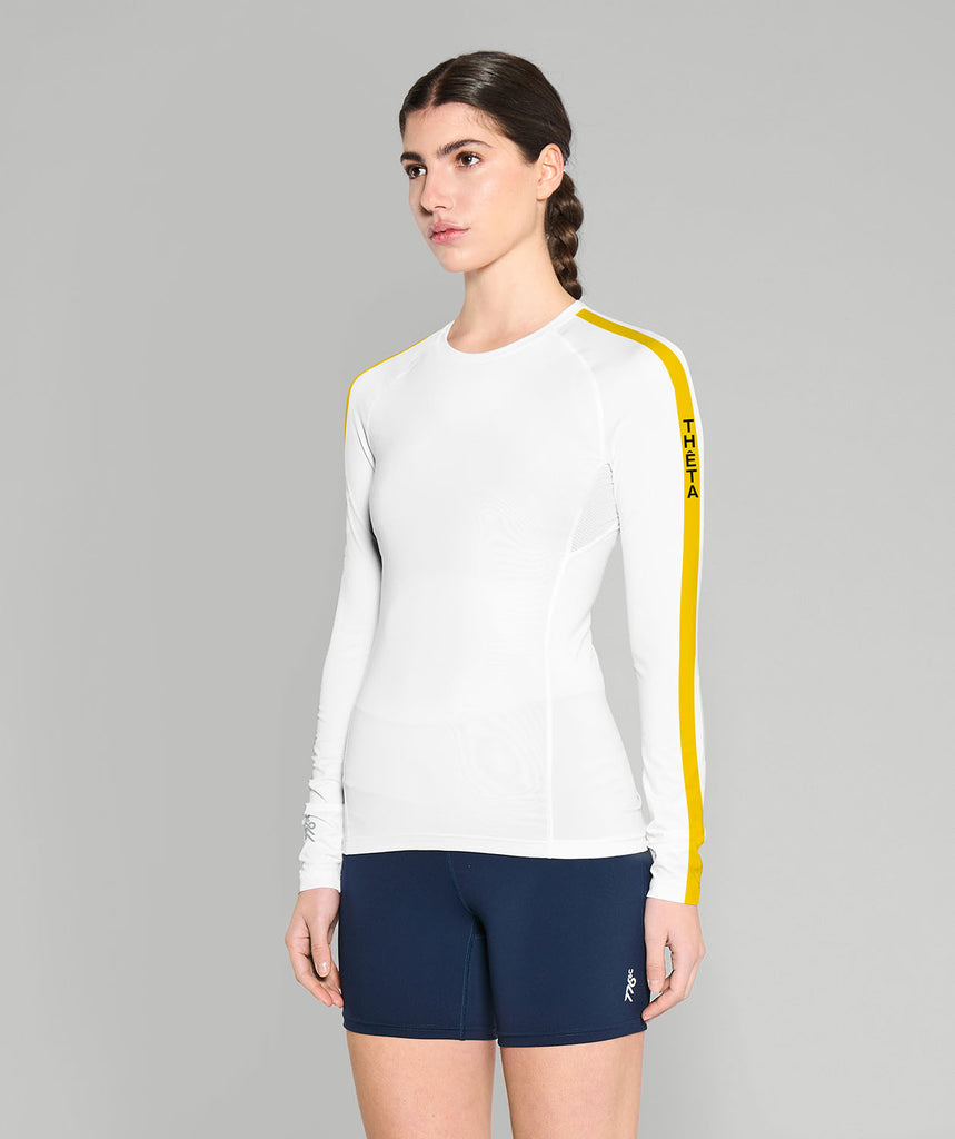 Women's ESR Theta Base Layer LS - White