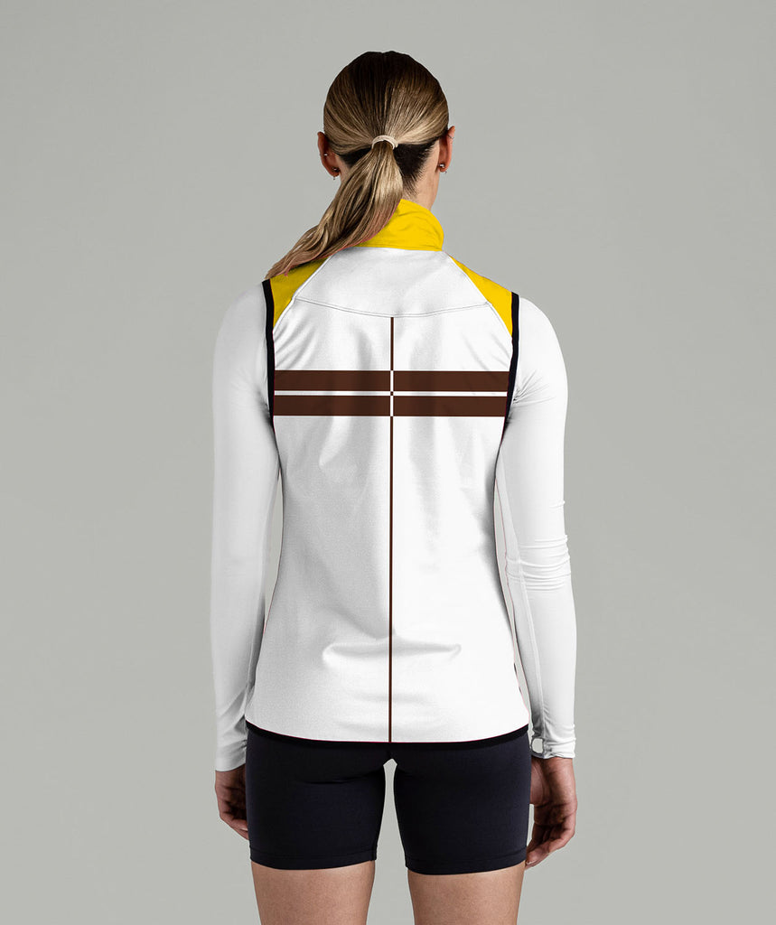 Women's ESR Theta Stratus Vest - White/Yellow