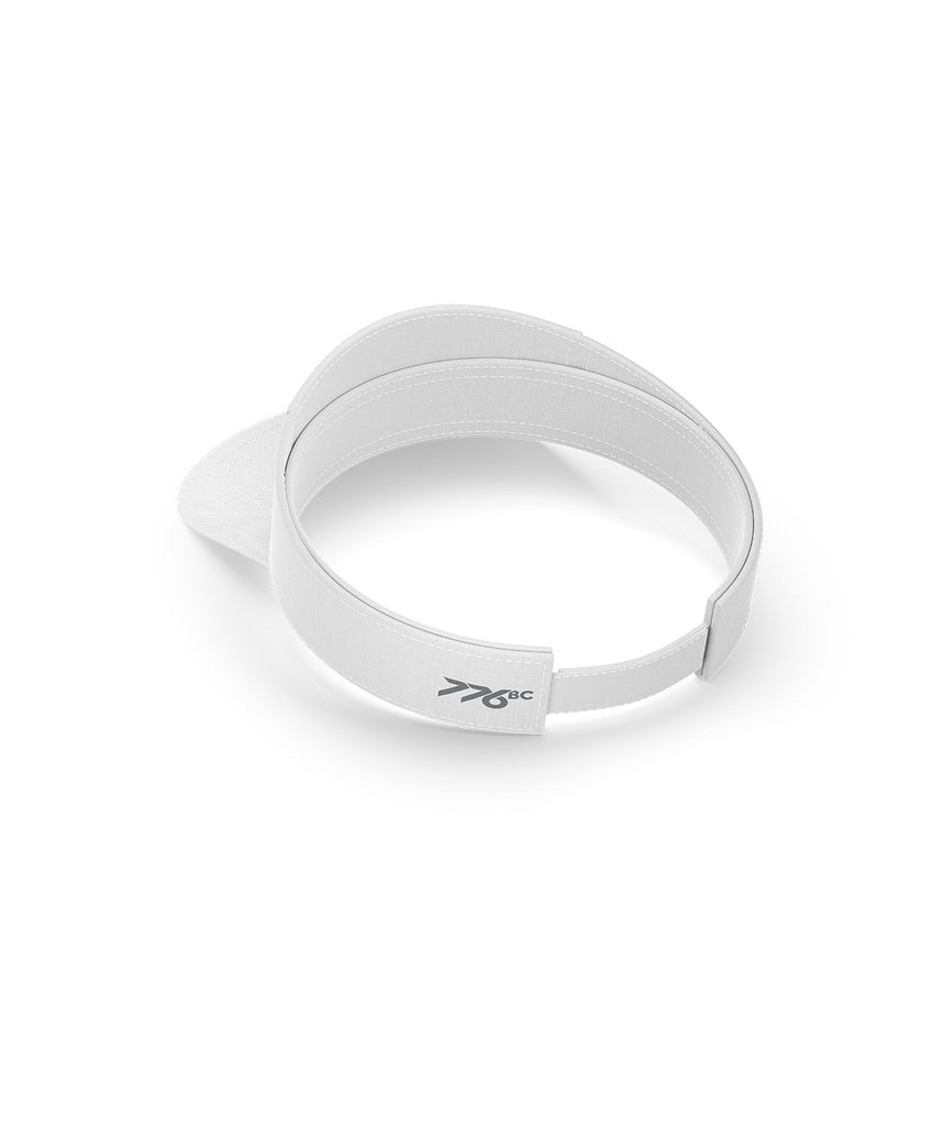 Unisex Genesis Christian College Race Visor - White