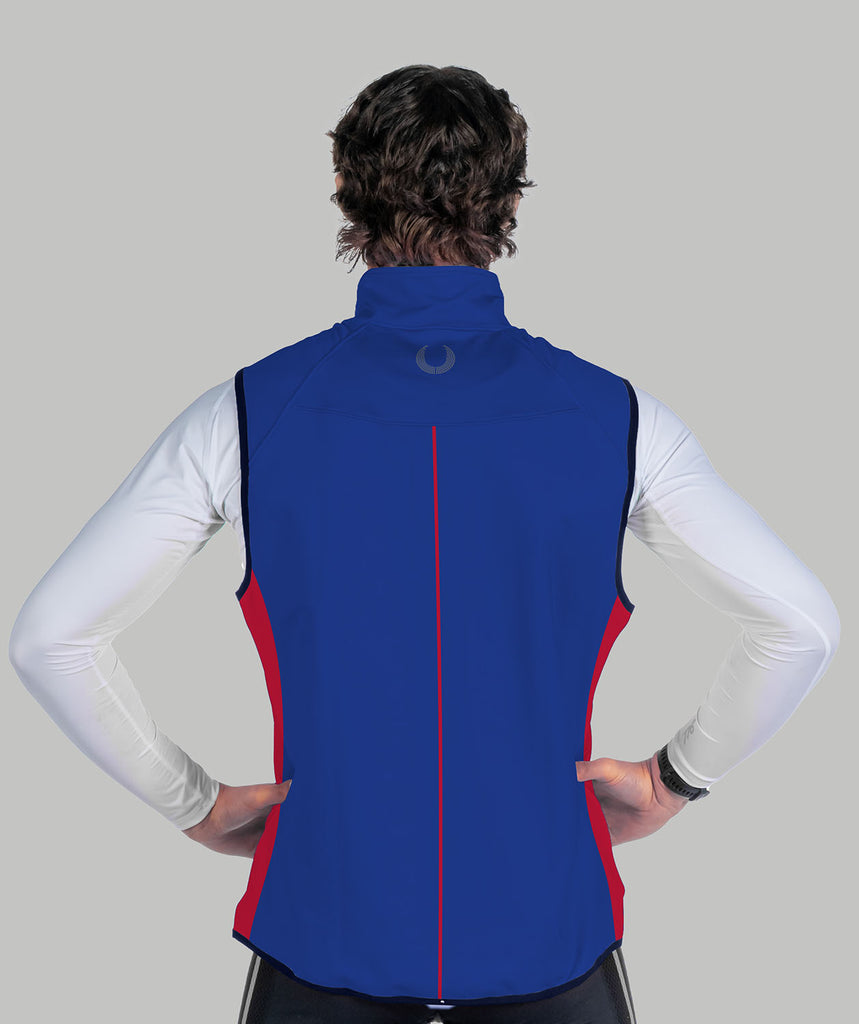 Men's Leichhardt Stratus Vest - Blue/Red