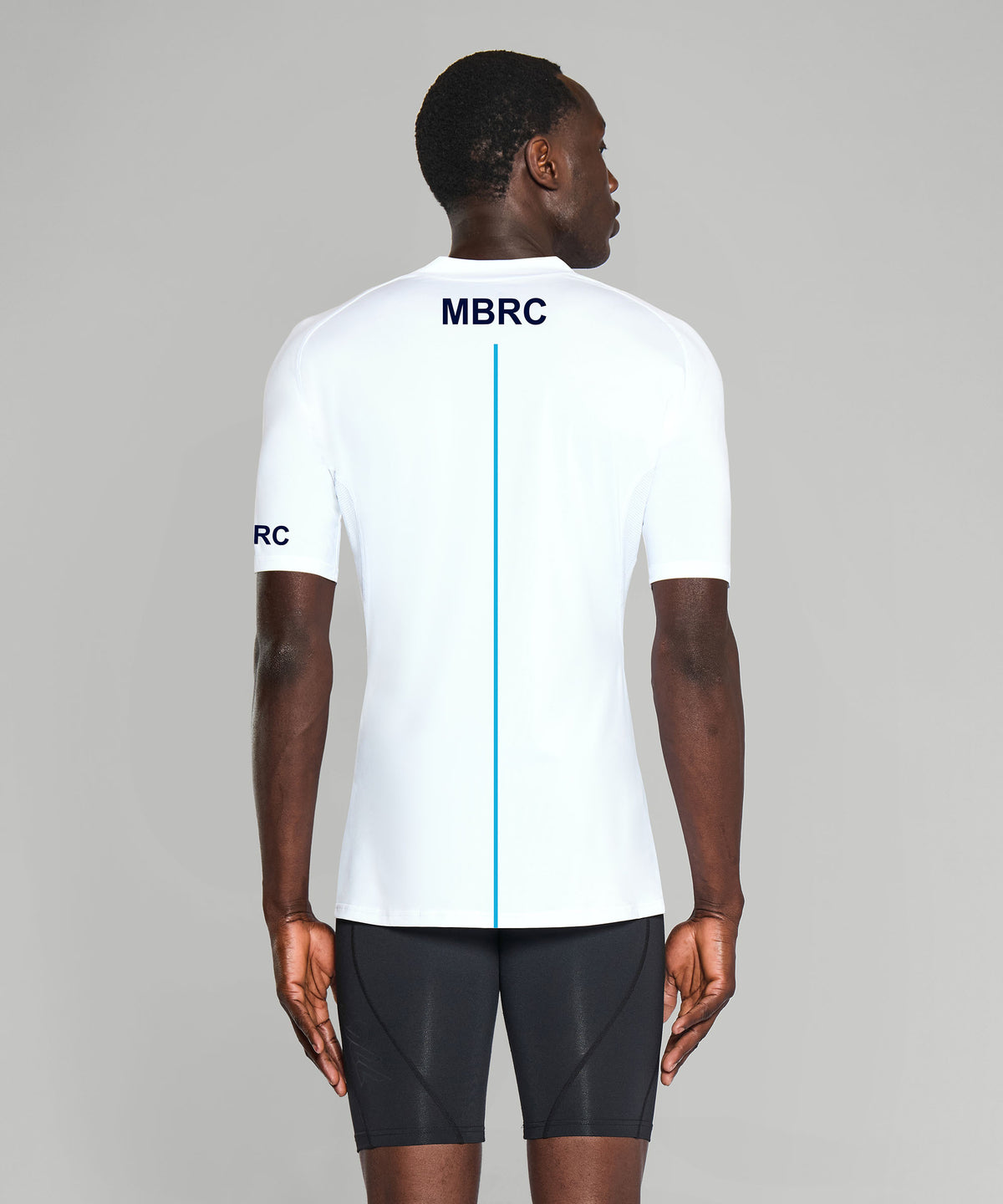 Men's Murray Bridge Rowing Club Base Layer SS - White