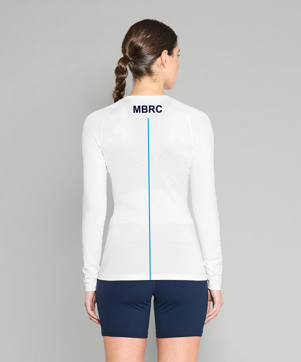 Women's Murray Bridge Rowing Club Base Layer LS - White