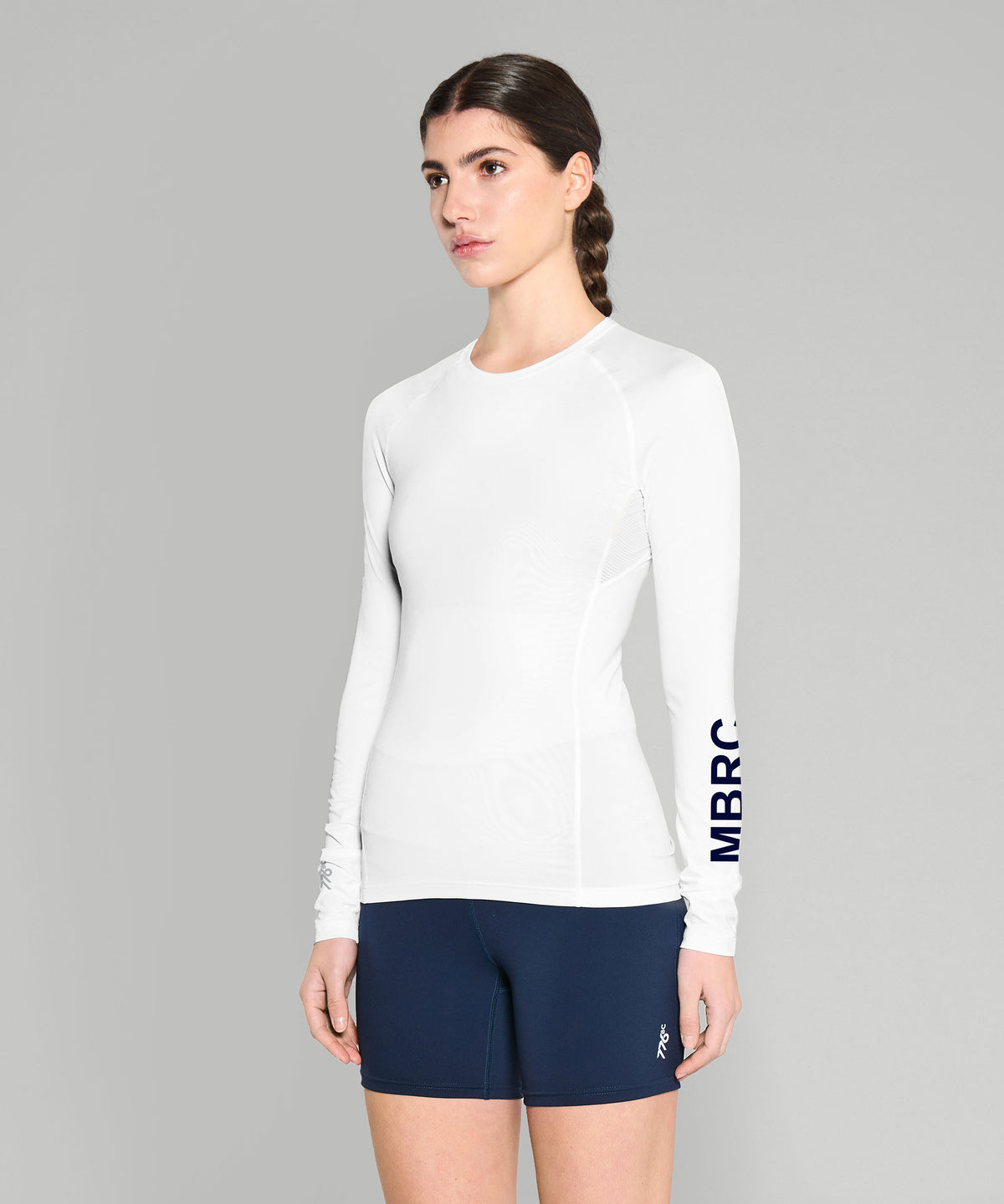 Women's Murray Bridge Rowing Club Base Layer LS - White