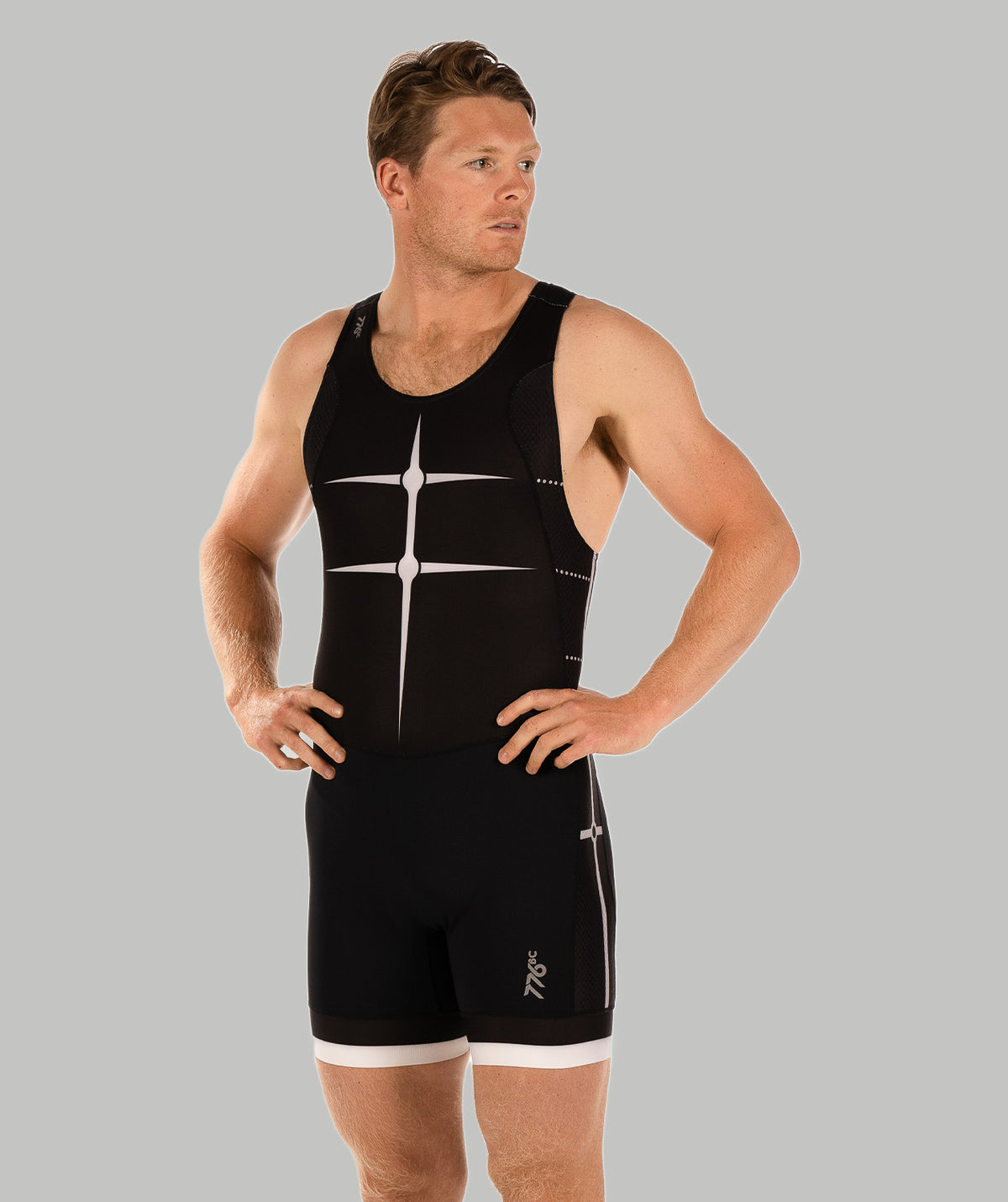Men's Motion Pro Unisuit - Black/White