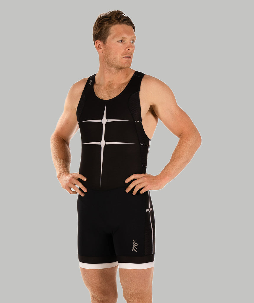 Men's Motion Pro Unisuit - Black/White