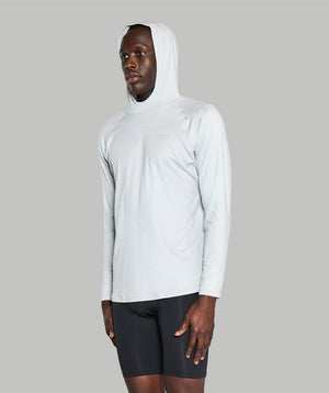 Men's Wreath Sun Hoodie - Graphic Gray