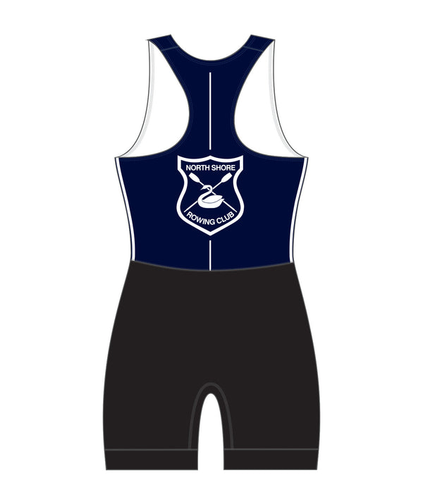 Women's North Shore Rowing Club Masters Streamline Leg Band Unisuit - Navy/Black