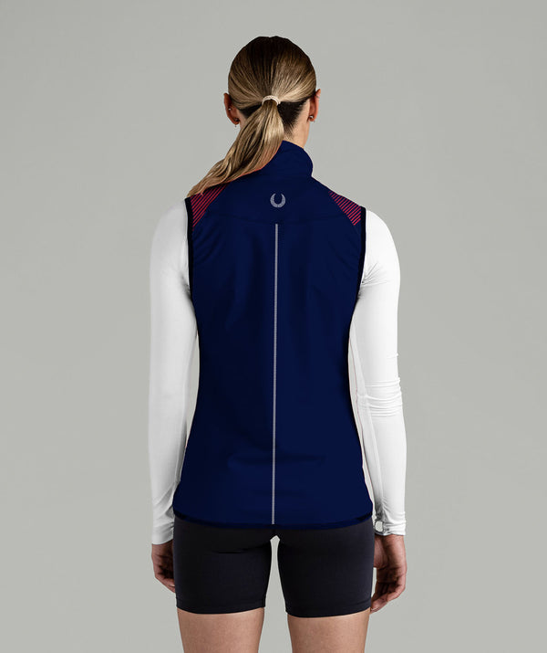 Women's 776BC Stratus Vest - Navy/Crimson