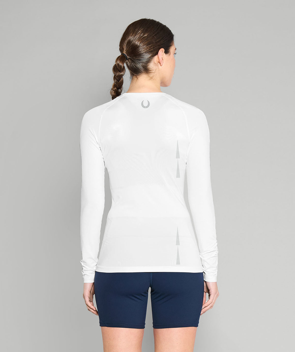 Women's Red Shed Base Layer LS - White