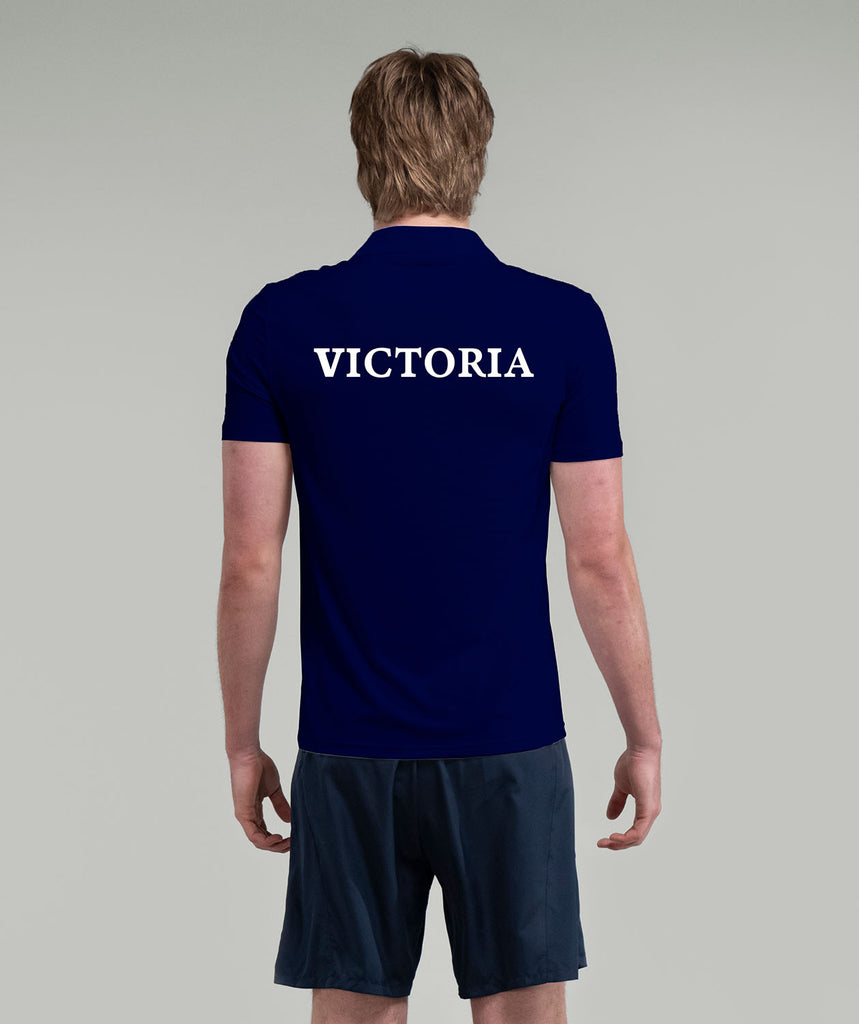 Men's Rowing Victoria Polo SS - Navy
