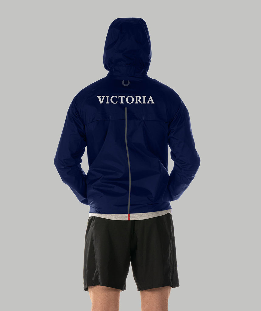 Men's Rowing Victoria Polar Vortex Waterproof Jacket - Navy