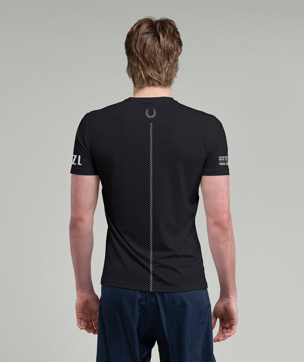 Men's 776BC x Rowing NZ Supporter Performance T-Shirt SS - Black