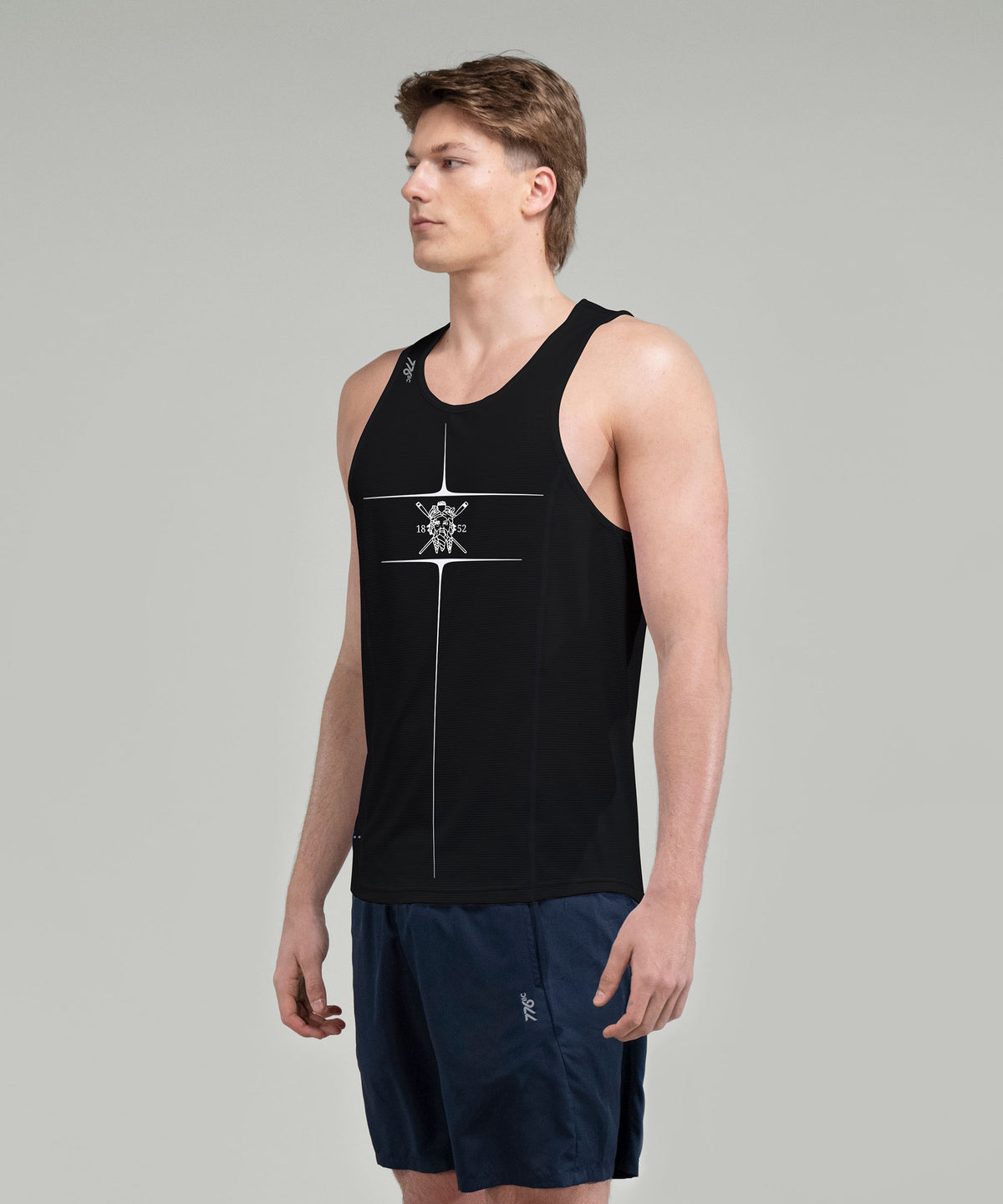 Men's Tyne Amateur Rowing Club Motion Performance Tank - Black