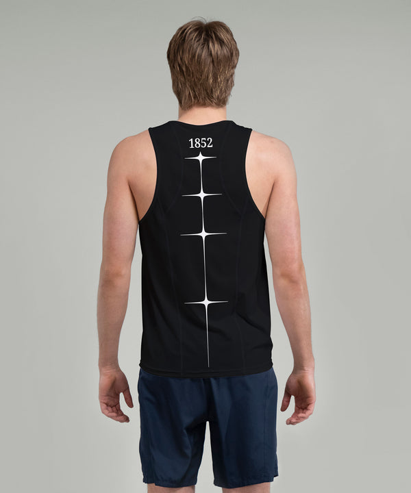 Men's Tyne Amateur Rowing Club Motion Performance Tank - Black