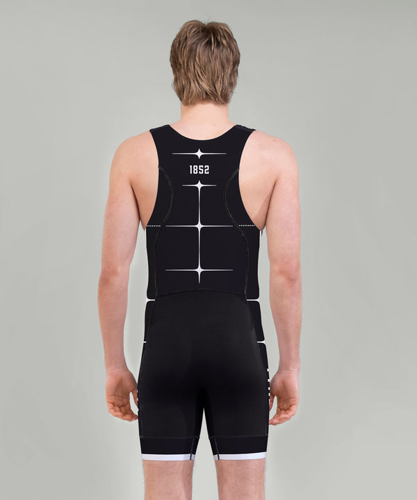 Men's Tyne Amateur Rowing Club Motion Pro Pro Unisuit - Black/White