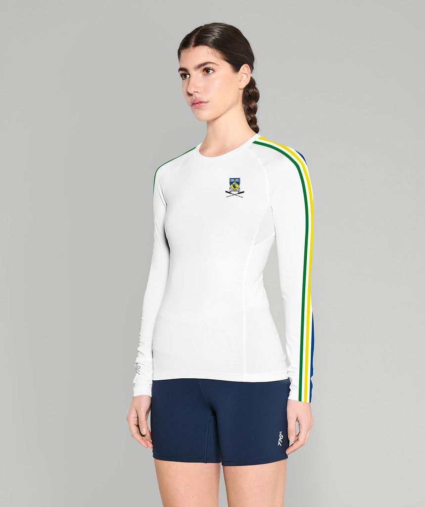 Women's UWA Boat Club Base Layer LS - White