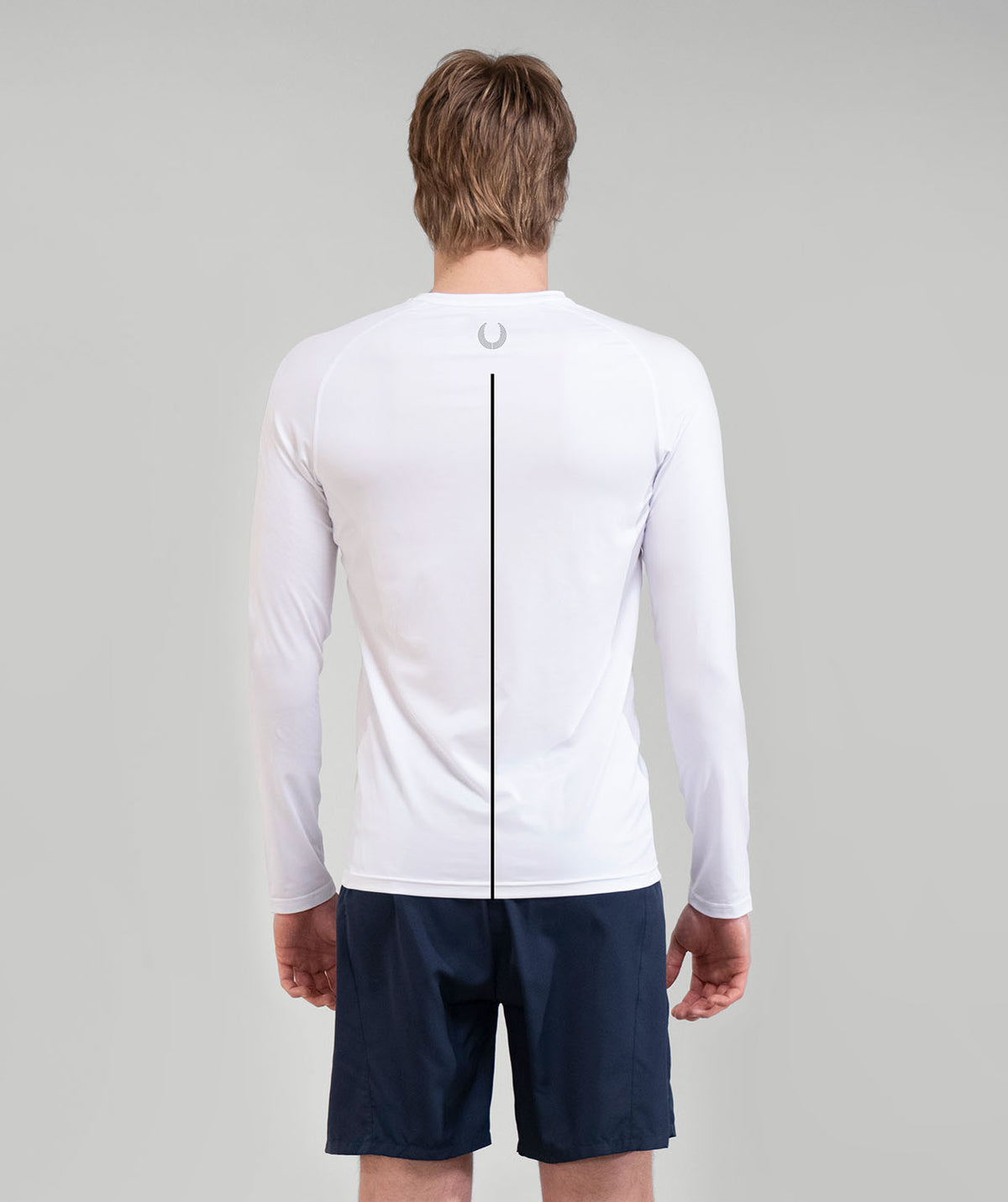 Men's Whakatane Rowing Club Base Layer LS - White