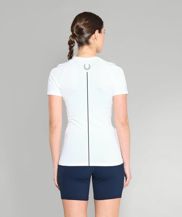Women's Whakatane Rowing Club Base Layer SS - White