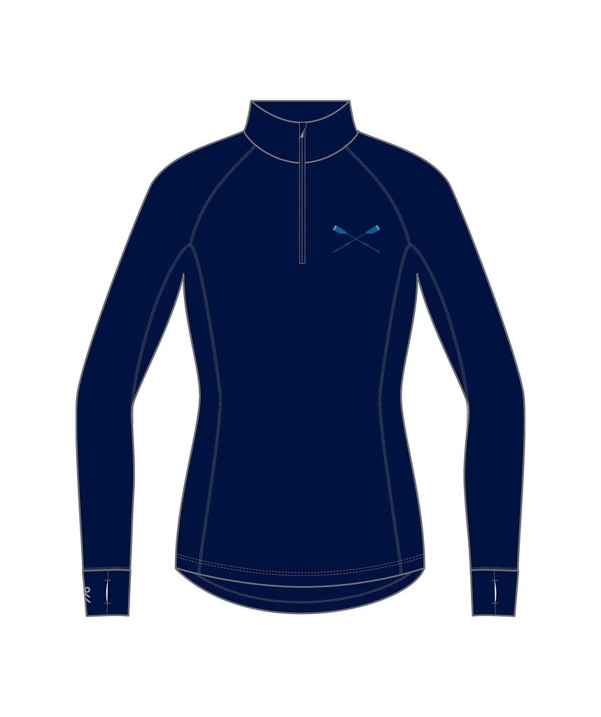 Women's Rowing Association Canberra 1/4 Zip Merino