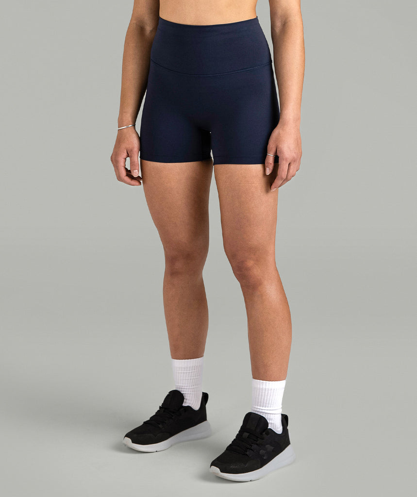 Women's Wreath Performance Short 4" - Navy